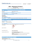 WINTERGREEN OIL, NATURAL SDS