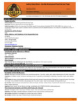 Gorilla Waterproof patch & Seal Tape SDS Gorilla Waterproof patch & Seal Tape SDS