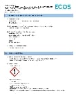 324942906_9429 ECOS Foaming Dish Spray, Free & Clear SDS 324942906_9429 ECOS Foaming Dish Spray, Free & Clear SDS