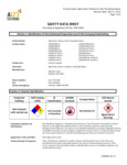 Chicago Faucets SDS sheet