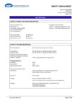 ASI 502 Clear Safety Data Sheet