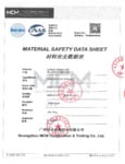 Battery CR2032-MSDS-NVS8&NVS16
