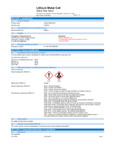 CR2032 SDS Lithium Metal Cell EN WHMIS GHS SDS-010124 CR2032 SDS Lithium Metal Cell EN WHMIS GHS SDS-010124