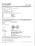 First Aid Only Cold Spray SDS Sheet