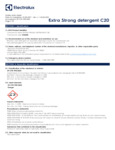 Electrolux 0S2282 SDS Sheet