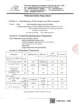 Optima Scale Safety Data Sheet for Indicator Optima Scale Safety Data Sheet for Indicator