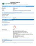 SDS Five Star Chemicals 75% Phosphoric Acid