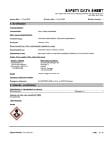 Power Paste SDS Sheet Power Paste SDS Sheet