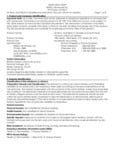 Bissell Safety Data Sheet Bissell Safety Data Sheet