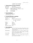 Safety Data Sheet