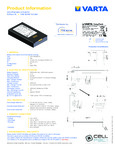 UN38.3_Varta_Datasheet UN38.3_Varta_Datasheet