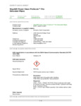 WypAll® Power Clean ProScrub™ PreSaturated Wipes SDS