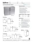 Krowne Dry Storage Back Bar Cabinet Specsheet Krowne Dry Storage Back Bar Cabinet Specsheet
