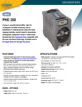 103806 PHD200 Compact Spec Sheet