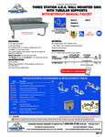 Advance Tabco FC-WM-60-ADA, FC-WM-60-ADA-F Specsheet Advance Tabco FC-WM-60-ADA, FC-WM-60-ADA-F Specsheet