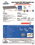 Advance Tabco FS-WM-80-ADA, FS-WM-80-ADA-F Specsheet