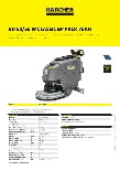 Karcher BD 50/55 Specsheet Karcher BD 50/55 Specsheet