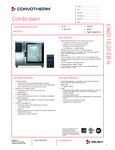 12-Convotherm maxx pro - easyDial 10.20 Electric Boiler - Specification UL