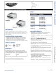Vollrath GGMDT-36 Specsheet