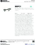 American Metalcraft BBPC1 Specsheet American Metalcraft BBPC1 Specsheet