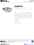 American Metalcraft SYNFP14 Specsheet American Metalcraft SYNFP14 Specsheet