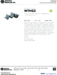 American Metalcraft WTHG2 Specsheet American Metalcraft WTHG2 Specsheet
