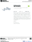 American Metalcraft WTHW3 Specsheet American Metalcraft WTHW3 Specsheet