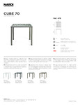 Cube 70 Spec Sheet