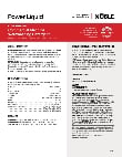 147PWRLIQ Spec Sheet 147PWRLIQ Spec Sheet