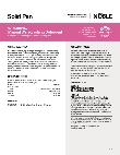 147SOLIDPAN Spec Sheet 147SOLIDPAN Spec Sheet