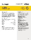 147SUNBRIGHT 147SUNBRIT5G 999SUNBRIGHT Spec Sheet