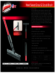 1559 Swivel Grout & Scrub Brush Libman Commercial 1559 Swivel Grout & Scrub Brush Libman Commercial