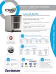 Scotsman FS1222 - 1200lb Flake Ice Machine Spec Sheet Scotsman FS1222 - 1200lb Flake Ice Machine Spec Sheet