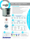 Scotsman N0922 - 900lb Nugget Ice Machine Spec Sheet