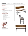 bfm seating Memphis Specsheet bfm seating Memphis Specsheet
