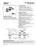 C-set faucet spec sheet