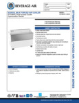 Beverage-Air 185STF58HW02 Specsheet Beverage-Air 185STF58HW02 Specsheet