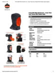 2-LAYER WINTER HARD HAT LINER SHOULDER -Spec Sheet 2-LAYER WINTER HARD HAT LINER SHOULDER -Spec Sheet