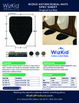 WizKid Original Cut Urinal Mat SpecSheet