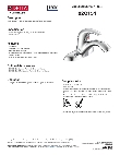 Delta 22C151 Specsheet Delta 22C151 Specsheet