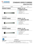 Krowne Drain Pipes Specsheet Krowne Drain Pipes Specsheet