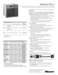 230MCD414AT_Maestro Plus ice machine D414 top mount_Spec Sheet 230MCD414AT_Maestro Plus ice machine D414 top mount_Spec Sheet
