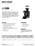 232MG050 Spec Sheet