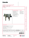 2424 Lincoln Aperion Spec Sheet Gas 2424 Lincoln Aperion Spec Sheet Gas