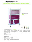 Omnicart Vertical Chart Rack #261221 Spec Sheet