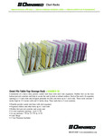Table-Top Storage Rack - #264003-16 Spec Sheet Table-Top Storage Rack - #264003-16 Spec Sheet