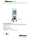 Omnicart Flat Storage Rack #264410 Spec Sheet