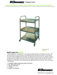 Omnimed MOBILE SUPPLY CART Omnimed MOBILE SUPPLY CART