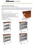 omnimed ARTISAN SERIES CHERRY TOP CHART RACKS