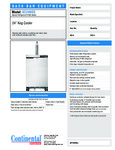 Continental Refrigerator KC24NSS Continental Refrigerator KC24NSS